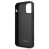 Etui BMW BMHCP12SRSPPK iPhone 12 mini 5,4 czarny/black hardcase Leather Curve Perforate